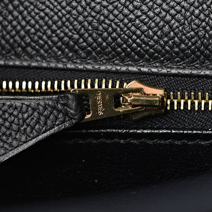 Hermes Epsom Kelly Sellier 28 Black 20 of 42