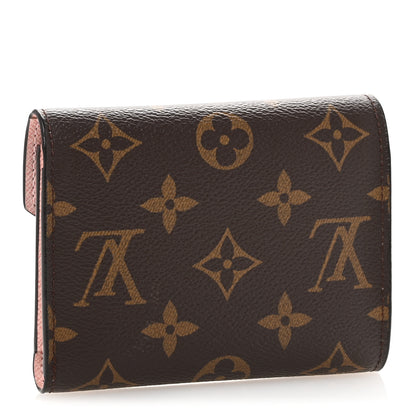 Louis Vuitton Monogram Victorine Wallet Rose Ballerine 3 of 9
