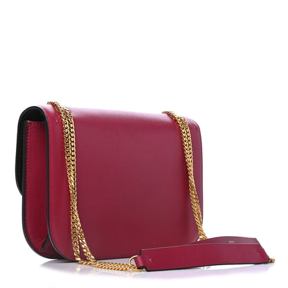 Valentino Garavani Smooth Calfskin Small VSling Chain Shoulder Bag Rock Pink Rouge Pur 2 of 4