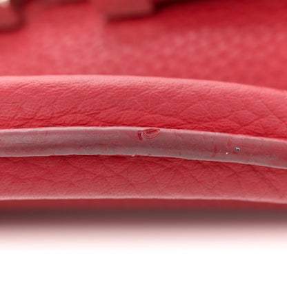 Louis Vuitton Taurillon Capucines BB Rubis 16 of 16