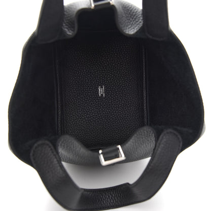 Hermes Taurillon Clemence Picotin Lock 18 PM Black 5 of 8