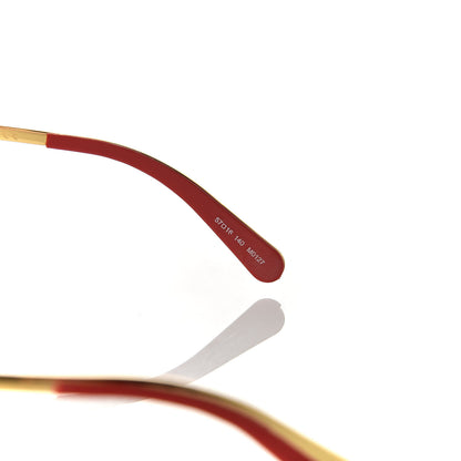Louis Vuitton Aviator Sunglasses Z0905U Gold 7 of 8
