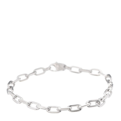 Cartier 18K White Gold Spartacus Chain Bracelet 1 of 5