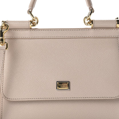 Dolce & Gabbana Dauphine Small Miss Sicily Satchel Rosa Carne 9 of 9