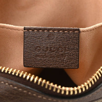 Gucci GG Supreme Monogram Web Mini Ophidia Shoulder Bag Brown 6 of 11