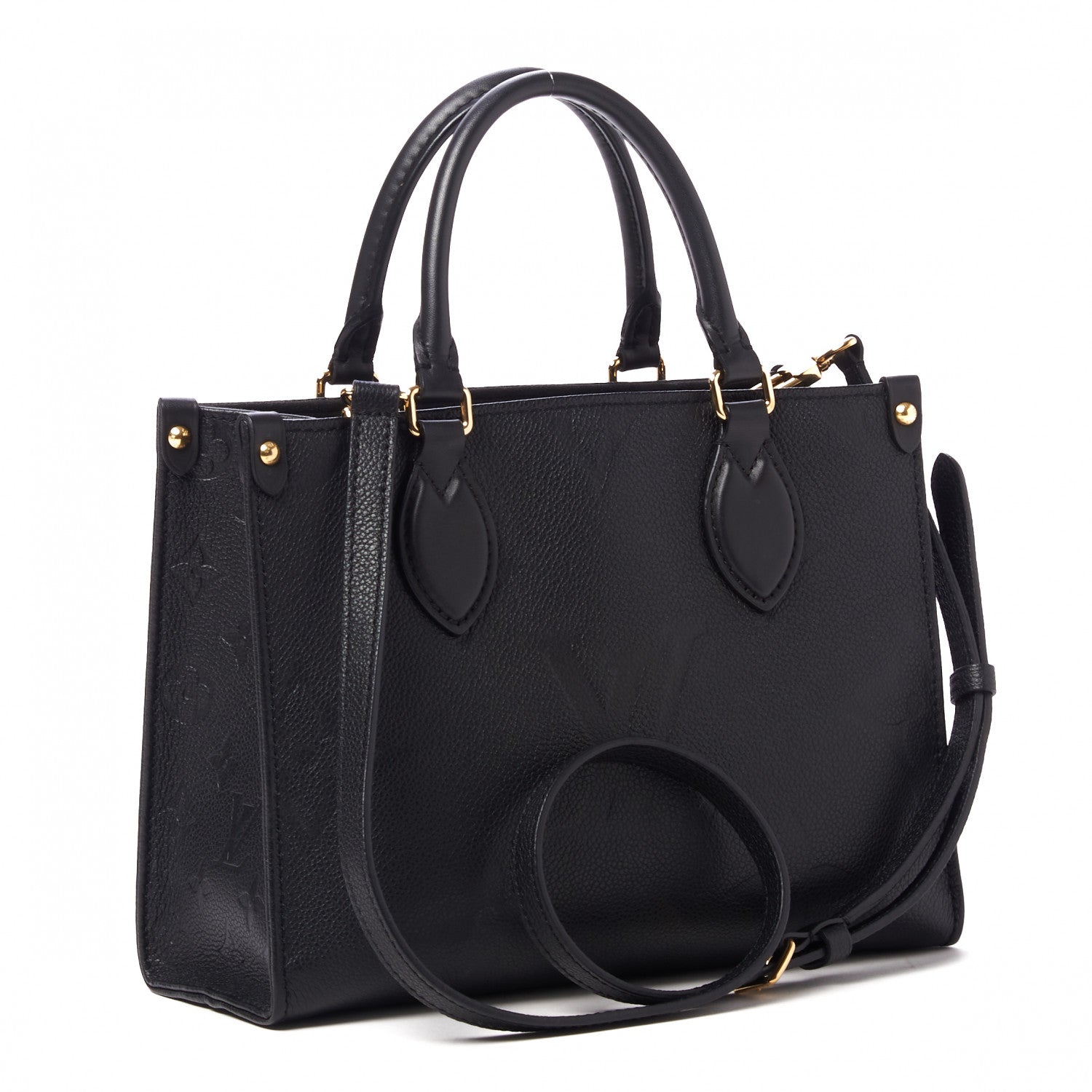 Louis Vuitton Empreinte Monogram Giant Onthego PM Black 3 of 8