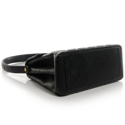 Chanel Caviar Flap Shoulder Bag Black 4 of 9