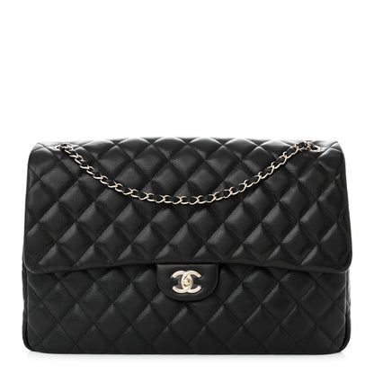 Chanel Caviar Quilted XXL Travel Flap Bag Black 1 of 11