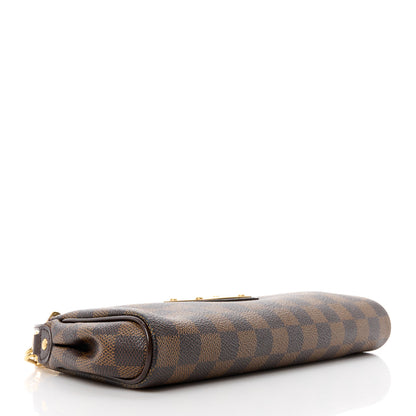 Louis Vuitton Damier Ebene Eva Clutch 3 of 9