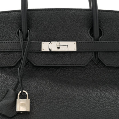 Hermes Togo Birkin 40 Black 8 of 16
