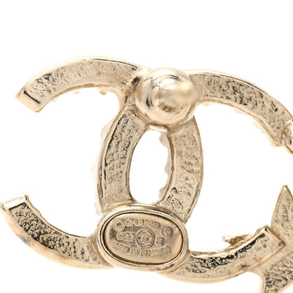 Chanel Crystal Star 5 CC Earrings Gold 4 of 4
