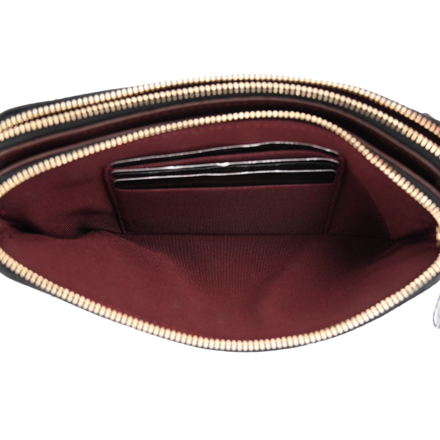 Chanel Lambskin Quilted Small Clutch With Chain Black 7 of 14