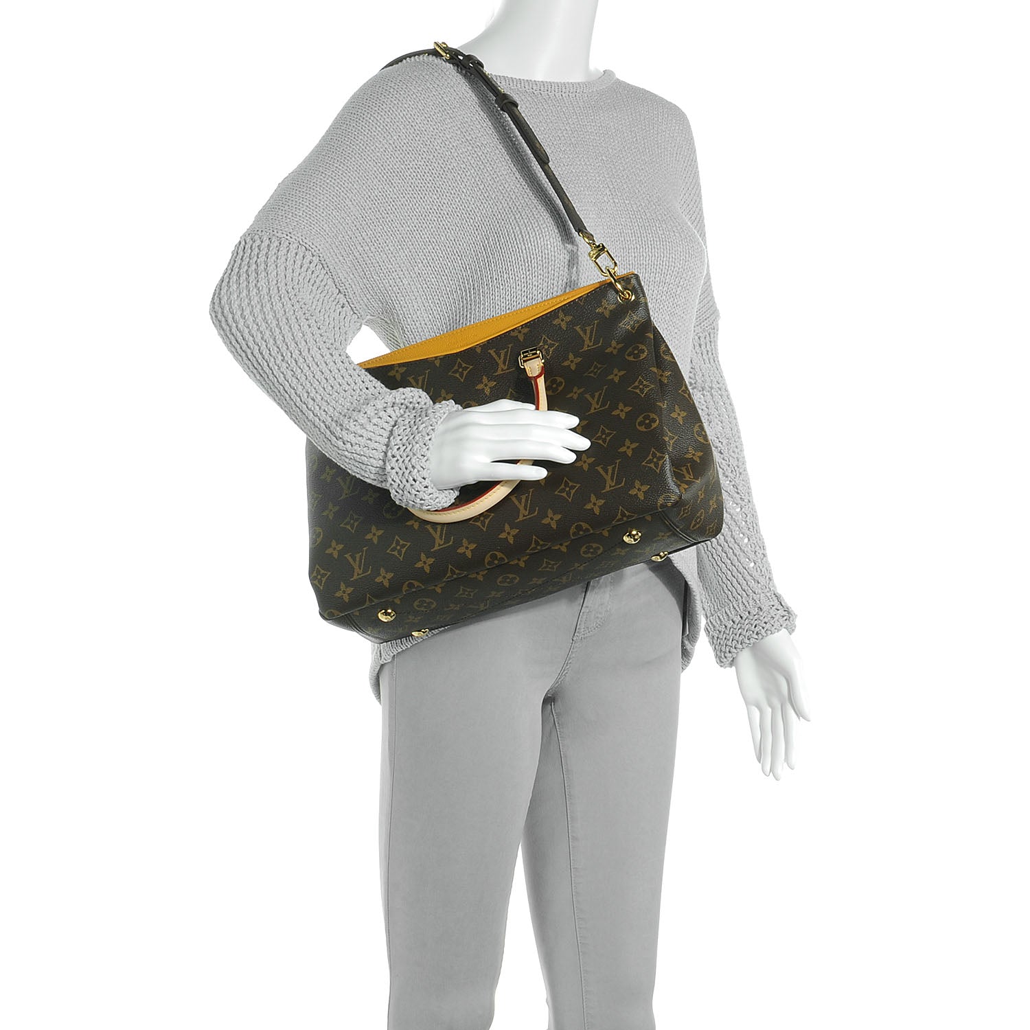 Louis Vuitton Monogram Pallas Safran 2 of 8