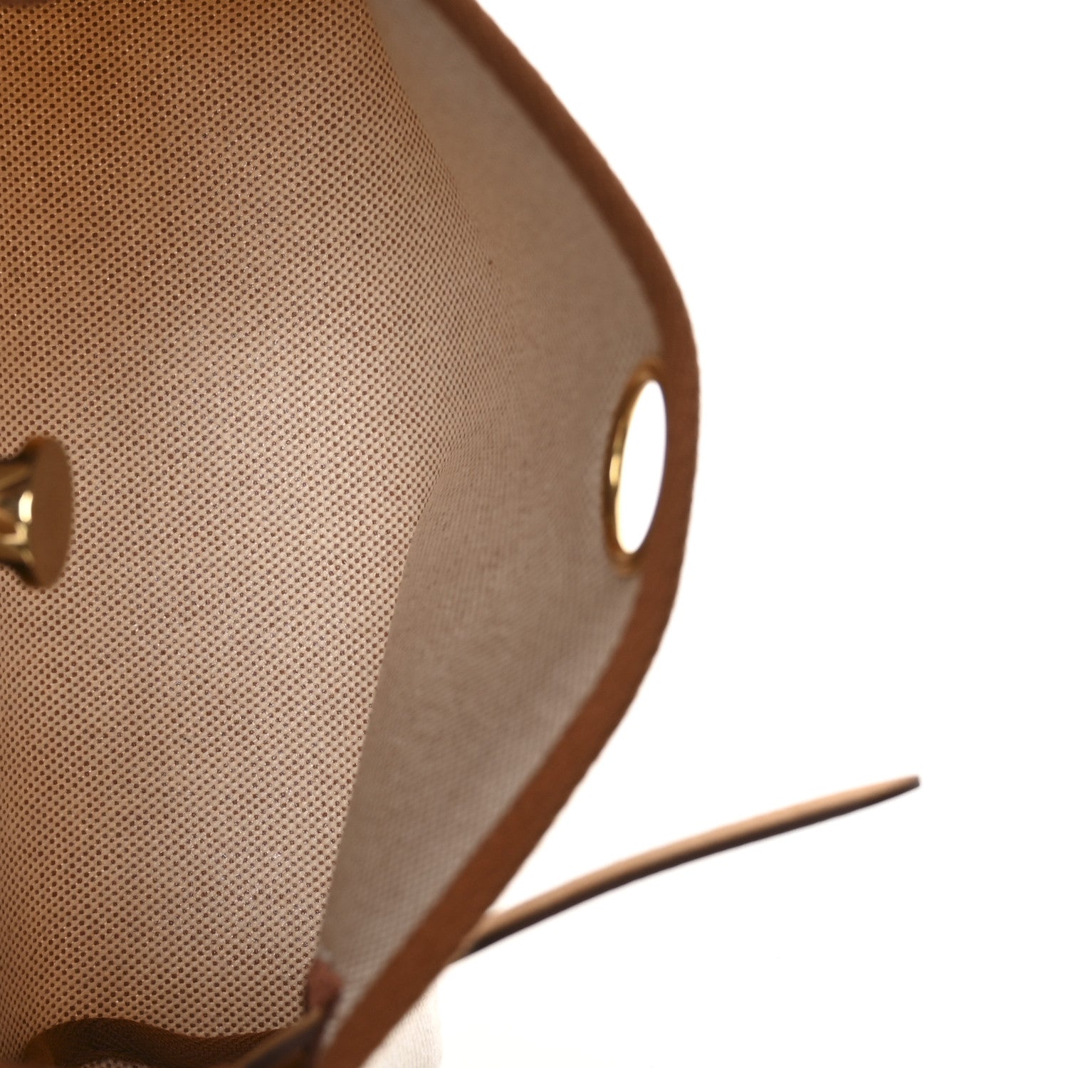 Hermes Military Toile Vache Hunter Herbag Zip Retourne 20 Ecru Beige Fauve 5 of 11