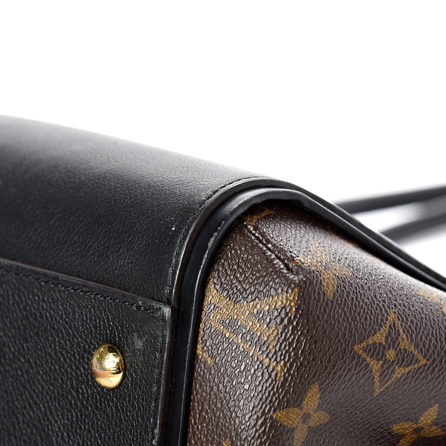 Calfskin Monogram Kimono Tote Black