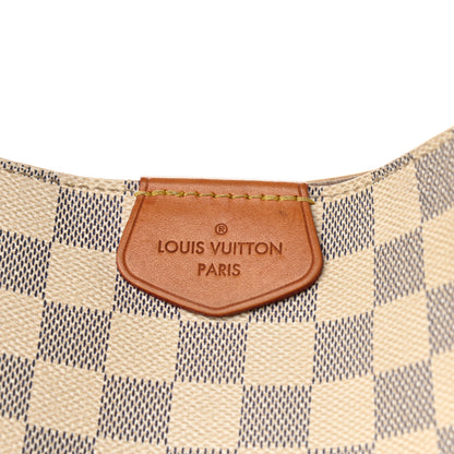 Louis Vuitton Damier Azur Graceful MM Rose Ballerine 15 of 16