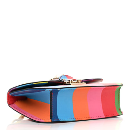 Valentino Garavani Vitello 1973 Small Glam Lock Rockstud Flap Multicolor 4 of 10