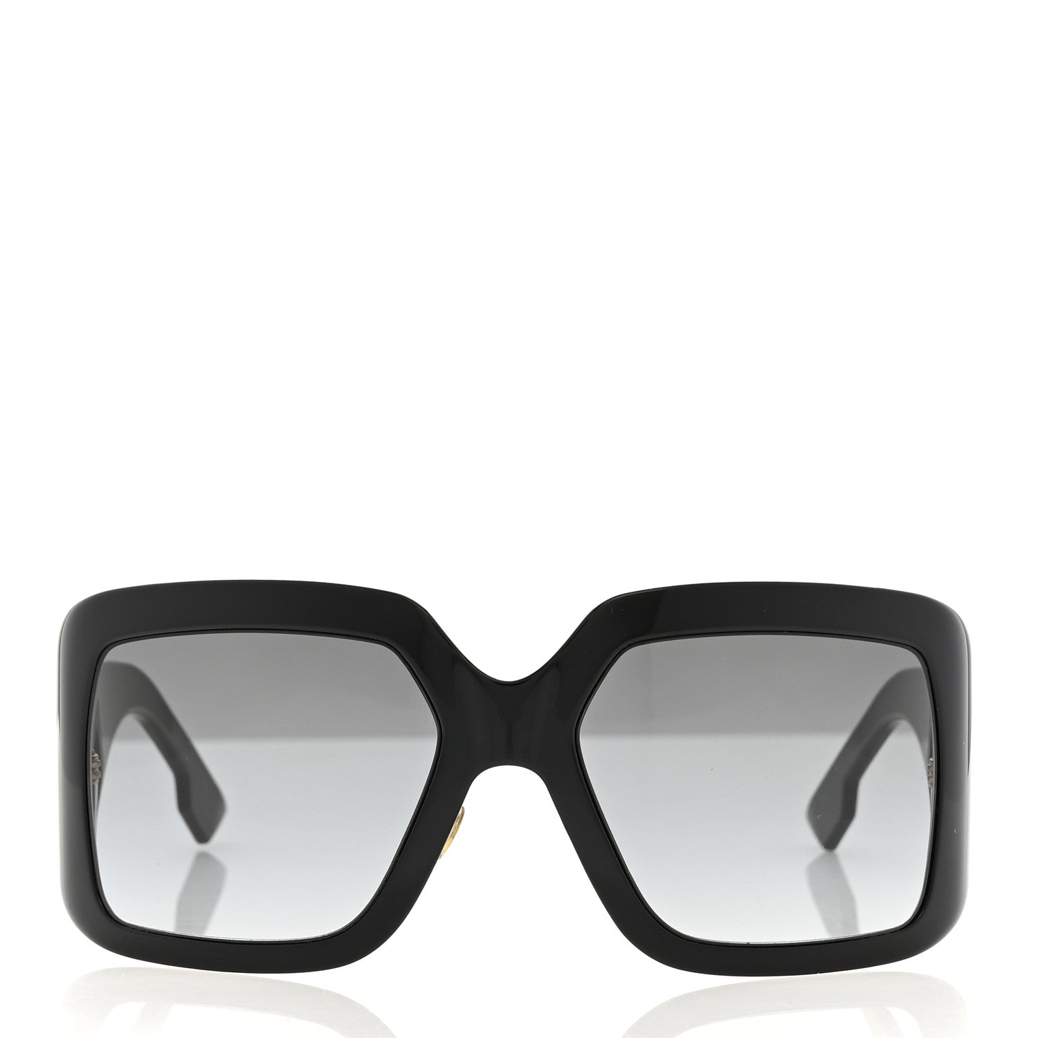 Christian Dior Acetate Dior SoLight2 Square Sunglasses Black 2 of 8