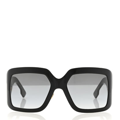 Christian Dior Acetate Dior SoLight2 Square Sunglasses Black 2 of 8