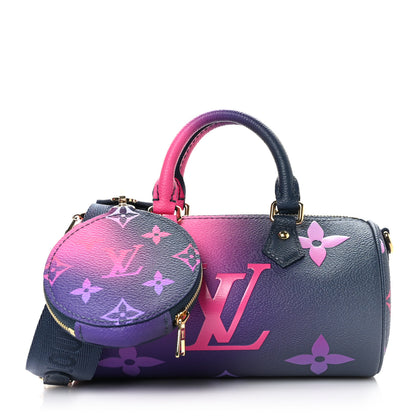 Louis Vuitton Monogram Giant Spring In The City Papillon BB Midnight Fuchsia 1 of 8