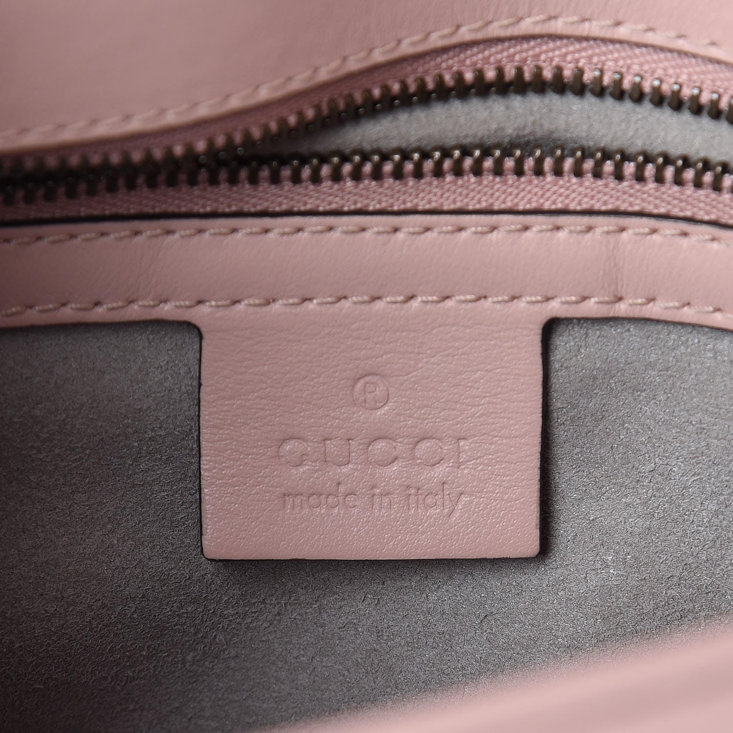 Gucci Calfskin Matelasse Small GG Marmont Shoulder Bag Perfect Pink 6 of 13
