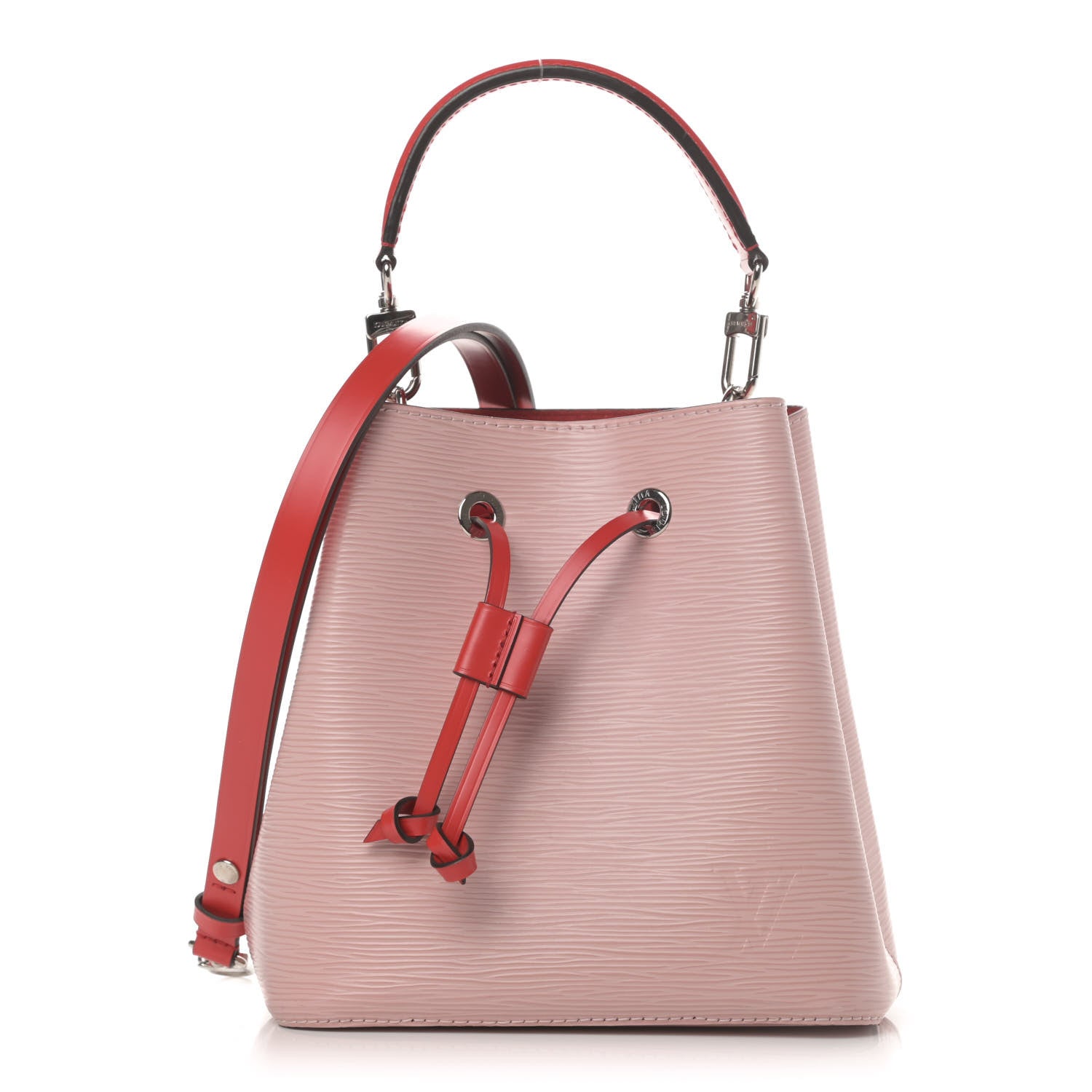 Louis Vuitton Epi NeoNoe BB Rose Ballerine 1 of 15