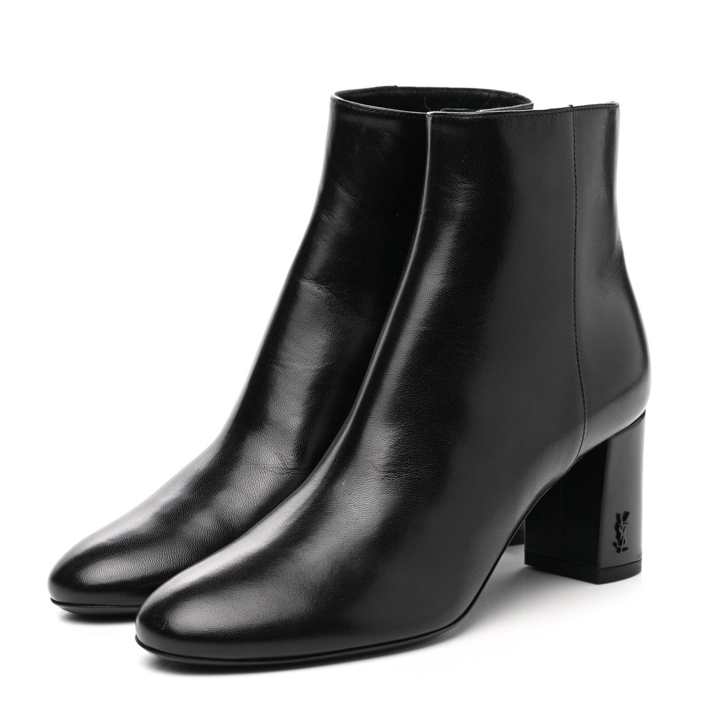 Nappa Loulou Ankle Zip Boot 35 Black