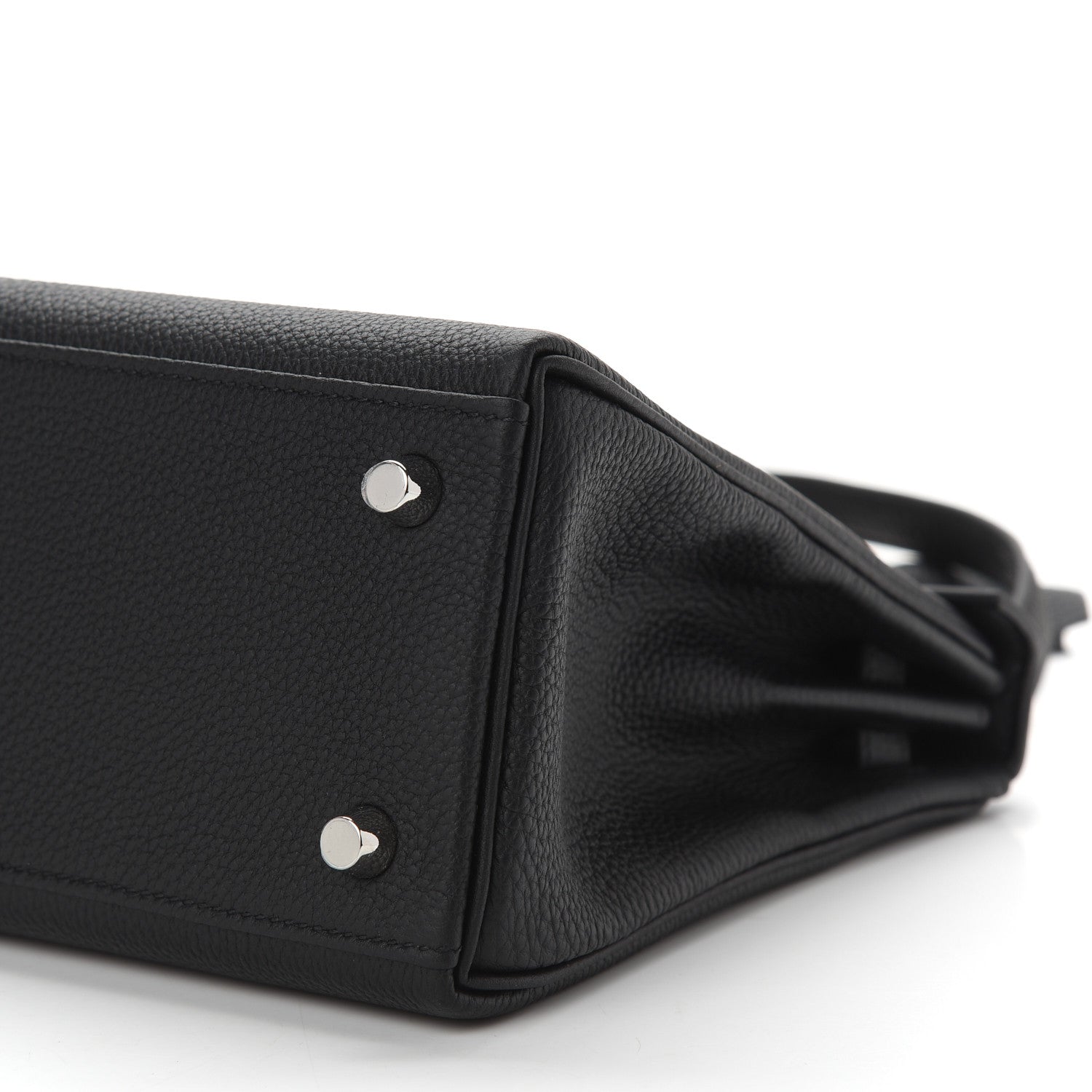 Hermes Togo Kelly Retourne 25 Black 9 of 11