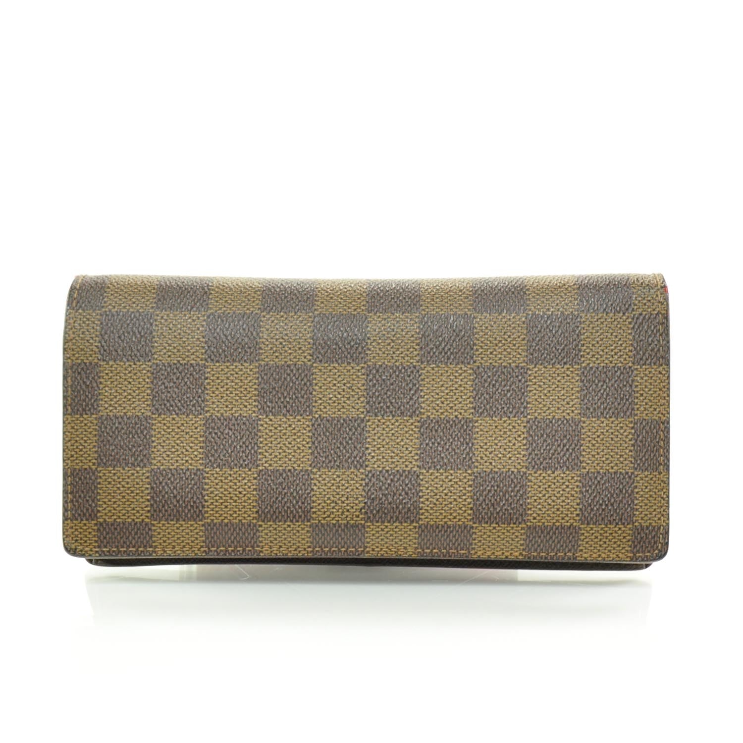 Louis Vuitton Damier Ebene Brazza Wallet 3 of 7
