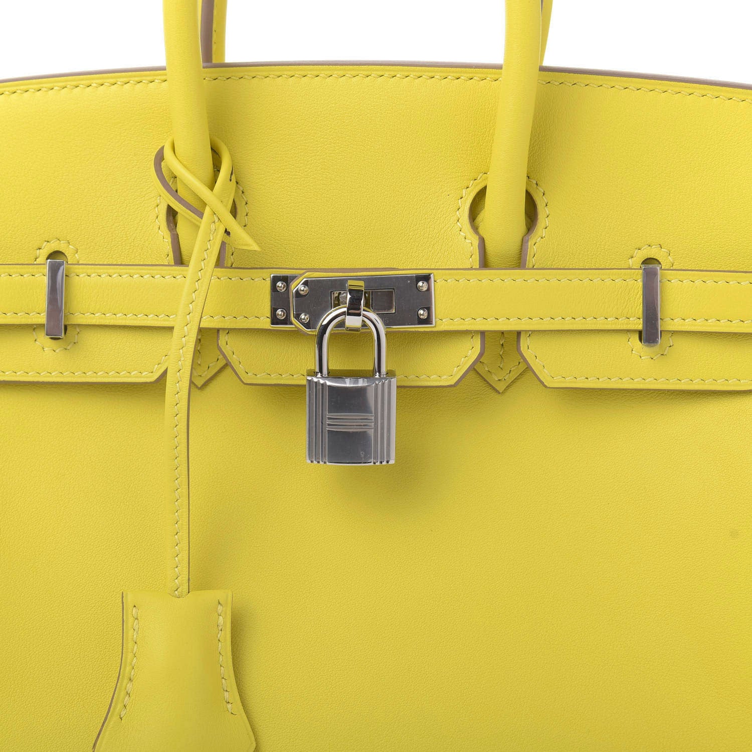 Hermes Swift Birkin 25 Lime 10 of 11