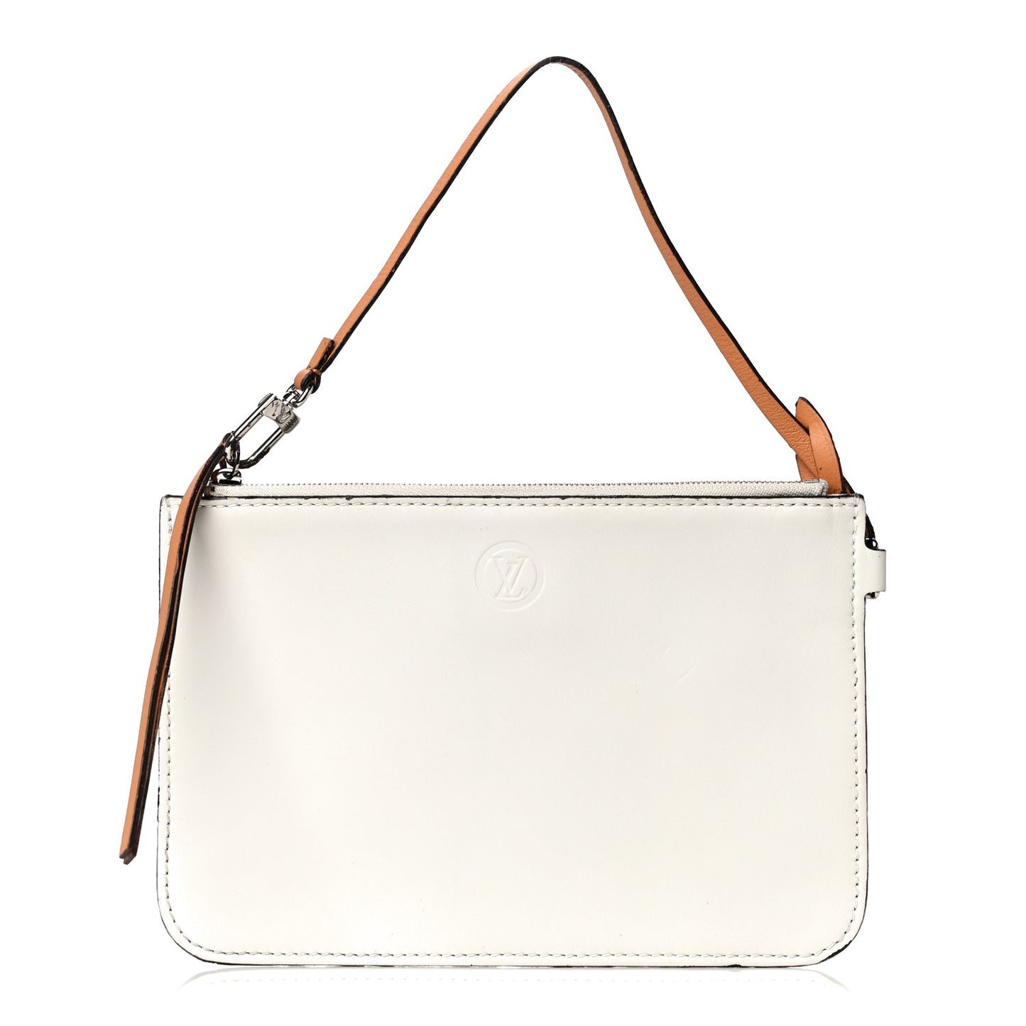 Calfskin Pochette White