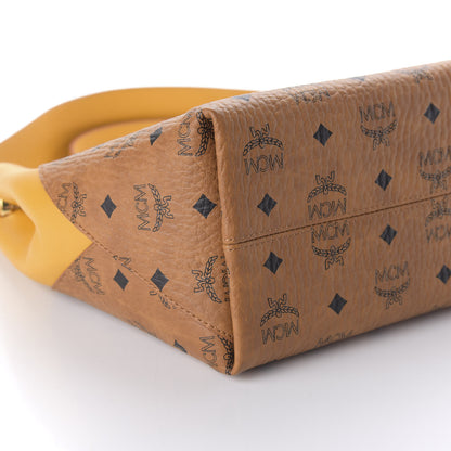 MCM Visetos Medium Klara Hobo Cognac Yellow 6 of 9