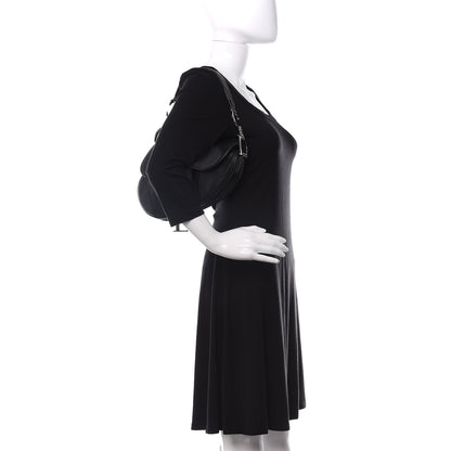Christian Dior Calfskin Saddle Bag Black 2 of 16