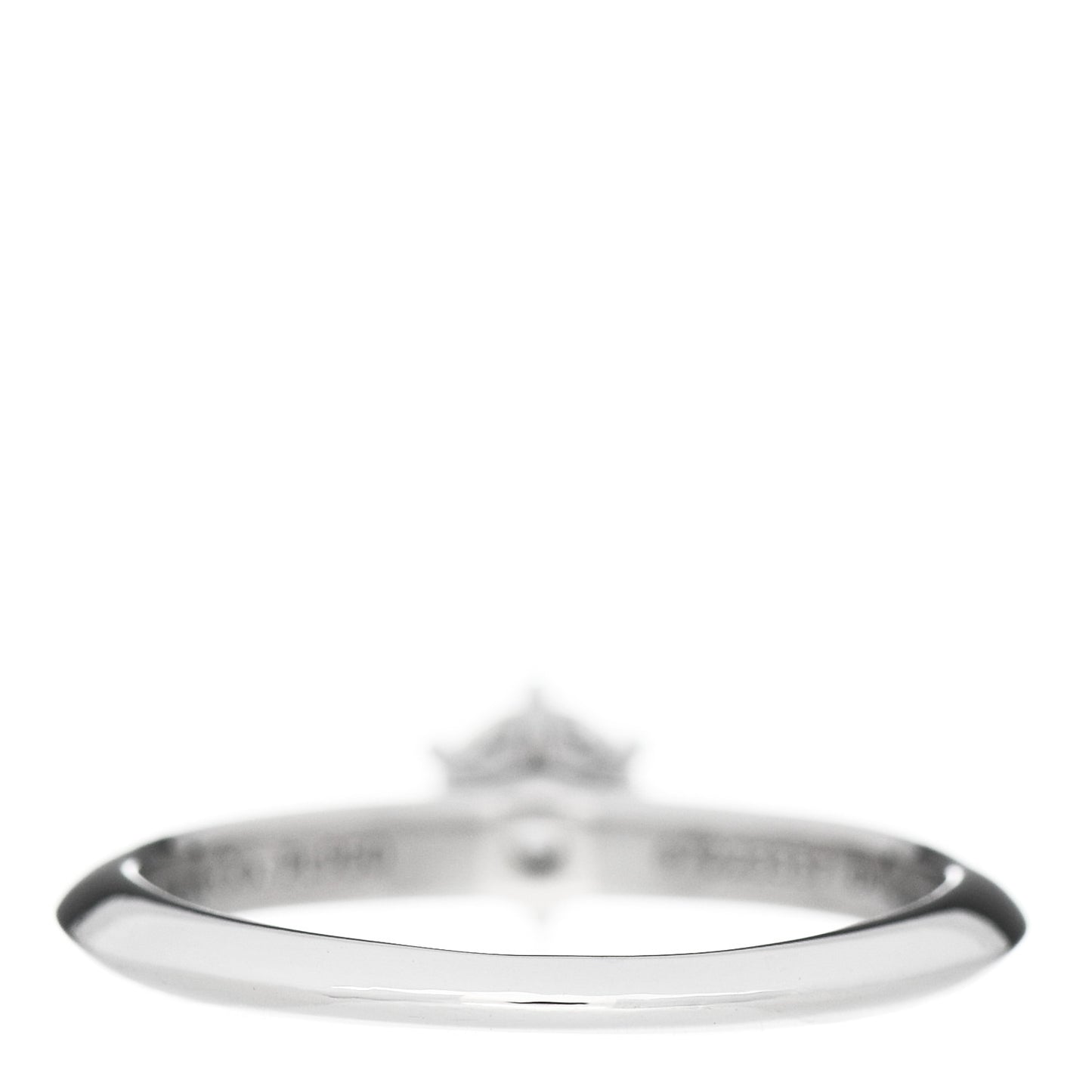Platinum Diamond .29ct Solitaire Engagement Ring 47 4