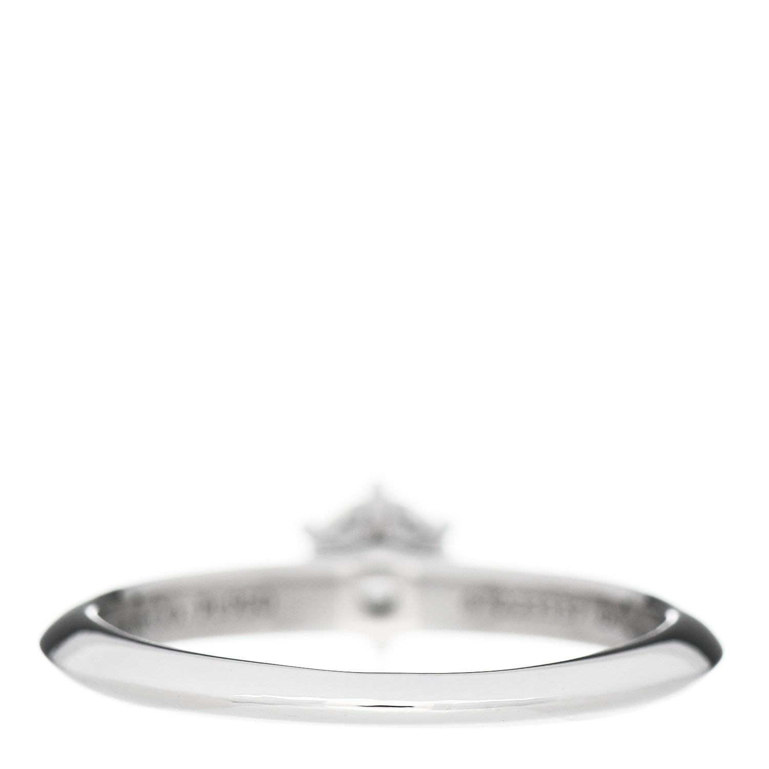 Tiffany Platinum Diamond .29ct Solitaire Engagement Ring 47 4 4 of 7