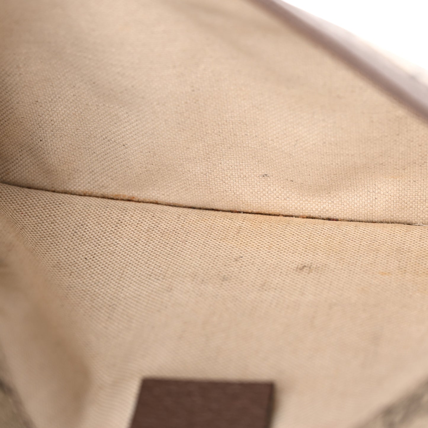 GG Supreme Monogram Neo Vintage Web Belt Bag Brown