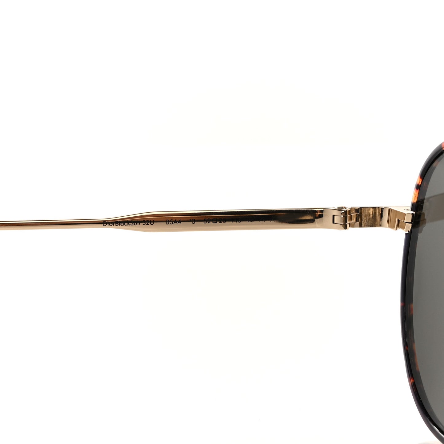 DiorBlackSuit S2U Sunglasses Havana Gold