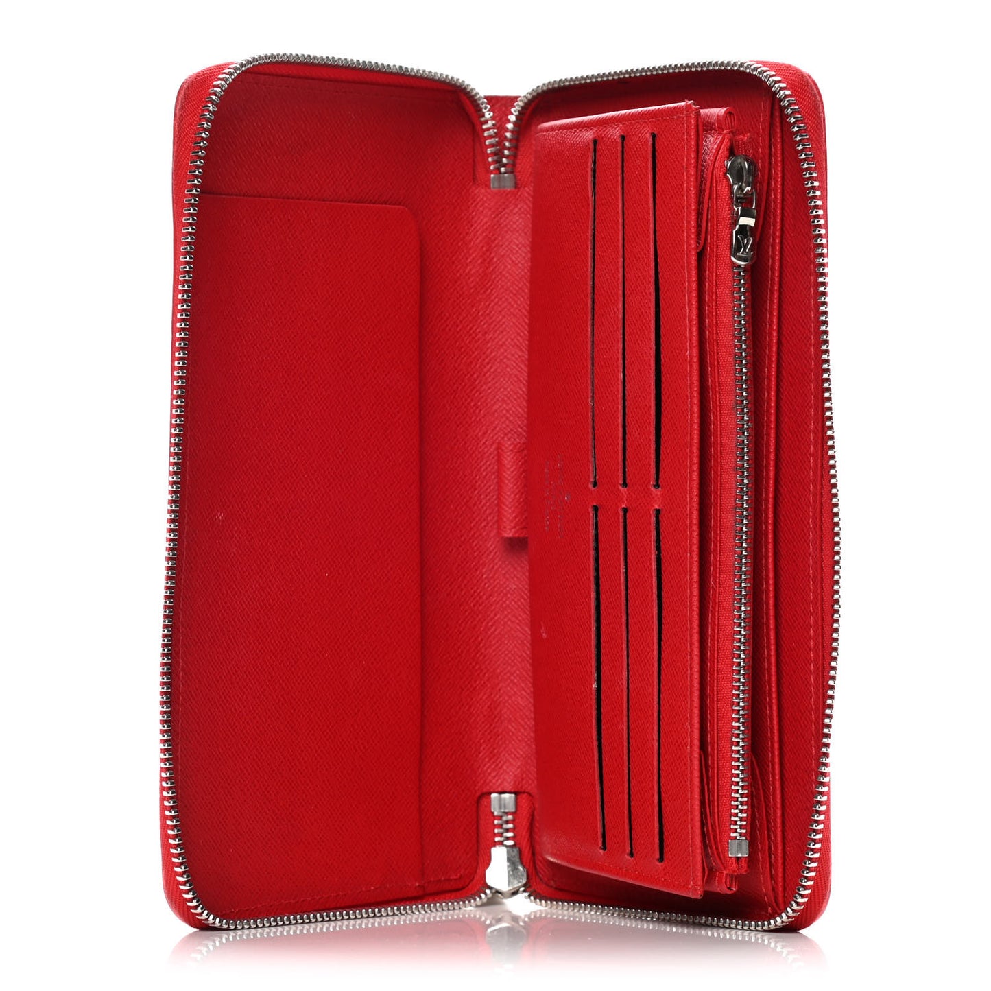 Epi Zippy Organizer Wallet Rouge