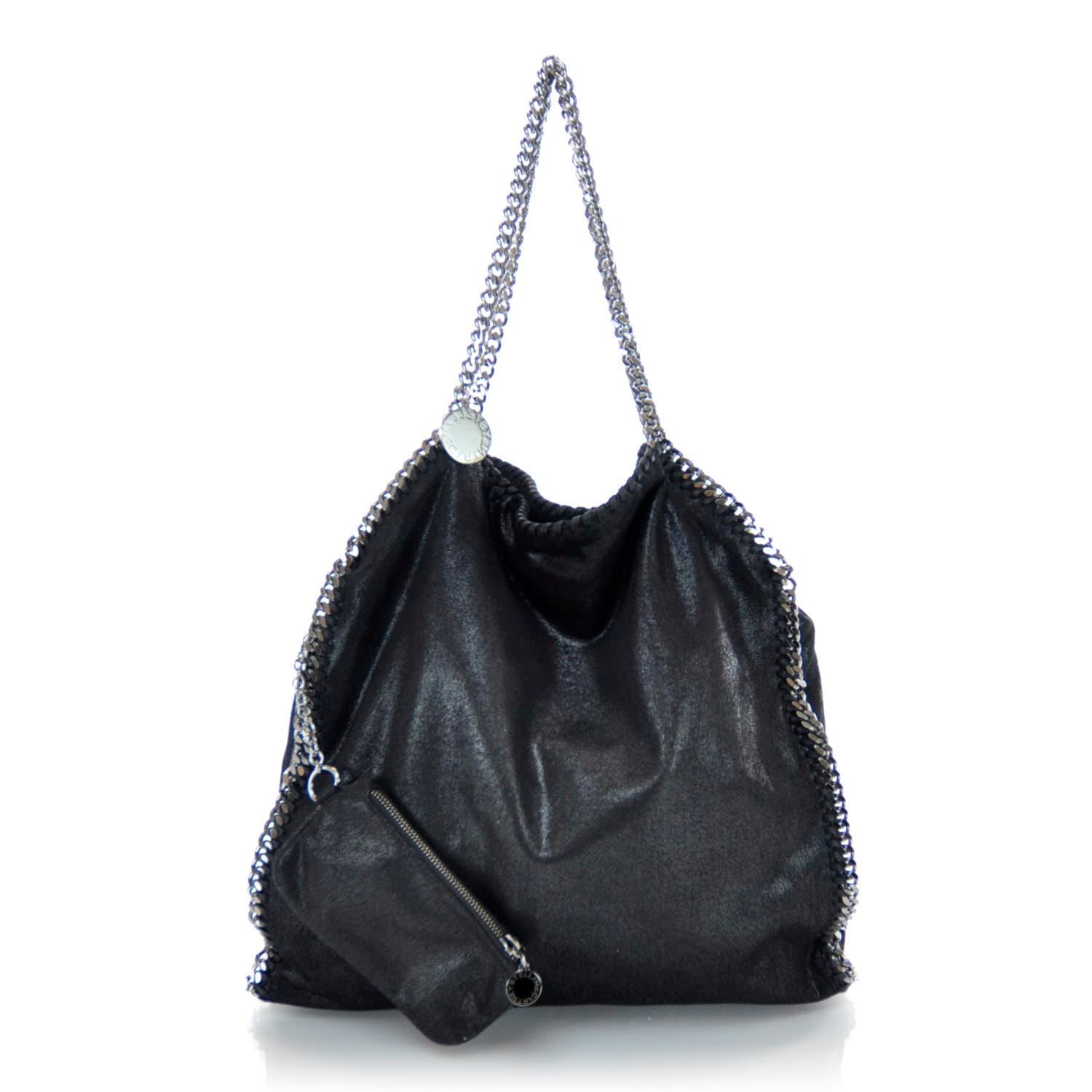 Stella McCartney Faux Leather Falabella Tote Black 1 of 7