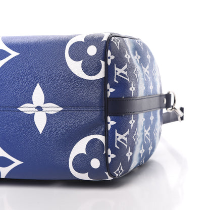 Louis Vuitton Monogram Escale Speedy Bandouliere 30 Blue 11 of 11