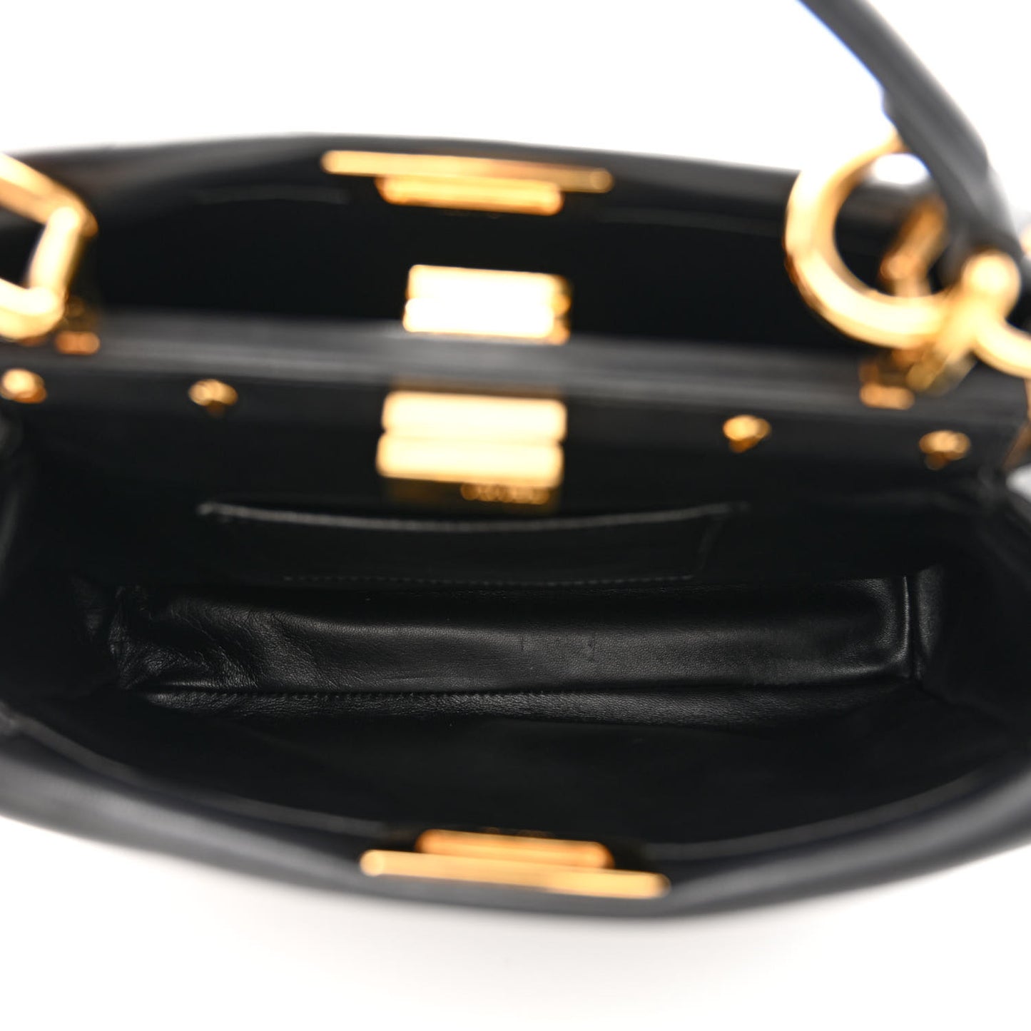 Nappa Mini Peekaboo Iconic Satchel Black