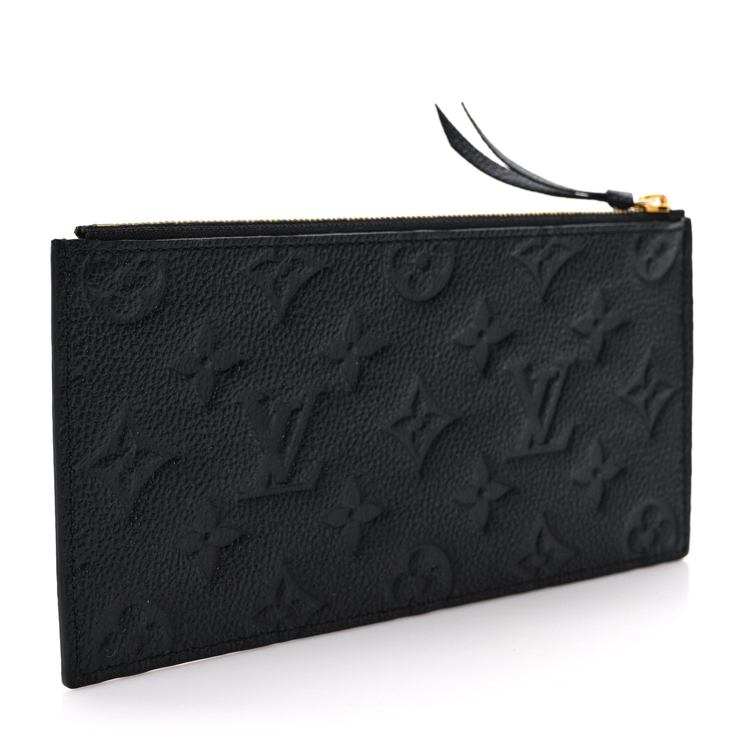 Louis Vuitton Empreinte Felicie Chain Wallet Zippered Insert Black 3 of 6