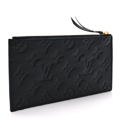 Louis Vuitton Empreinte Felicie Chain Wallet Zippered Insert Black 3 of 6