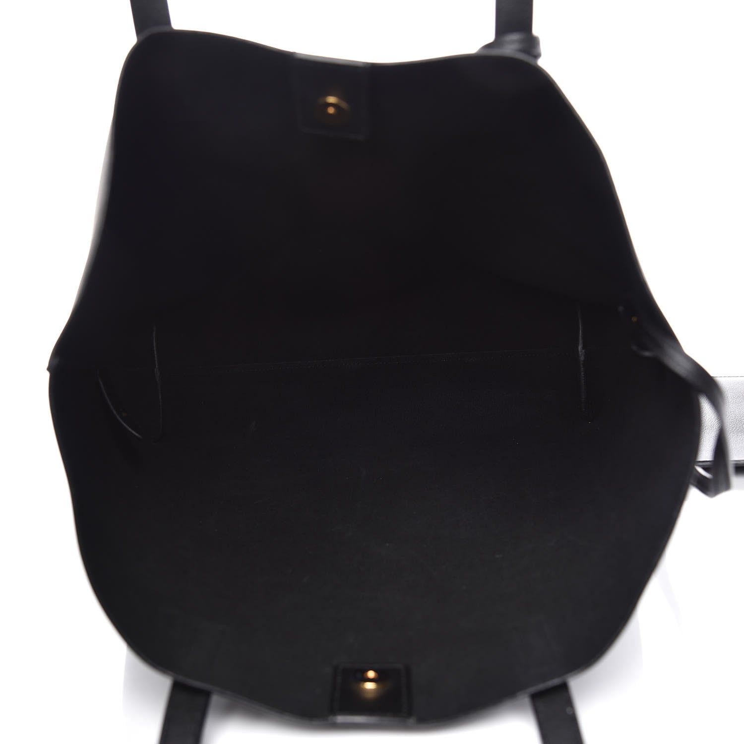 Saint Laurent Calfskin Medium Shopping Tote Black 6 of 12