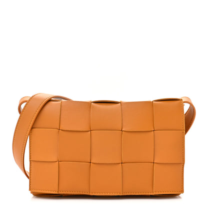 Bottega Veneta Lambskin Maxi Intrecciato Cassette Crossbody Bag Cob 1 of 9