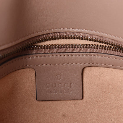 Gucci Calfskin Matelasse Small GG Marmont Shoulder Bag Porcelain Rose 6 of 10