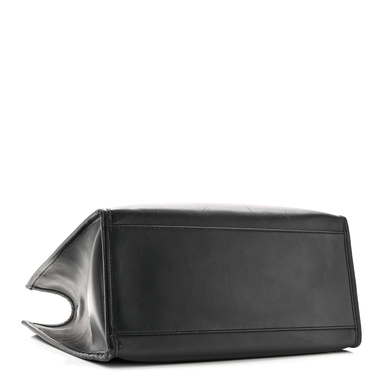 Fendi Vitello King Plexiglass Medium Fendi Sunshine Shopper Tote Black 4 of 9