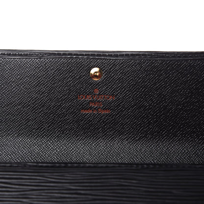 Louis Vuitton Epi Porte Tresor International Wallet Black 6 of 6