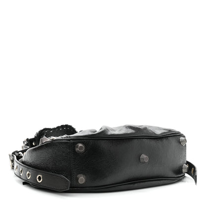 Balenciaga Agneau Arena Small Le Cagole Shoulder Bag Black 5 of 11