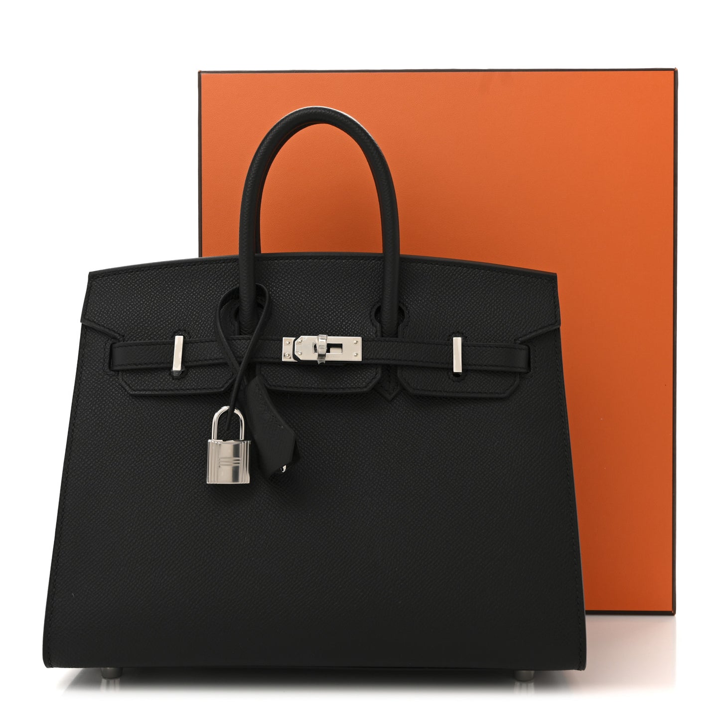 Epsom Birkin Sellier 25 Black